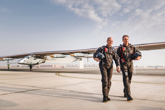 Пилоты Solar Impulse 2