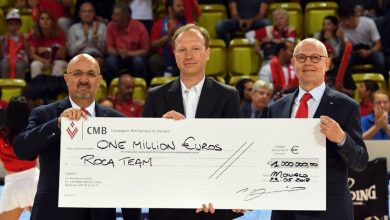 Ассоциация “AS Monaco Basketball Partners” поддержала Roca Team